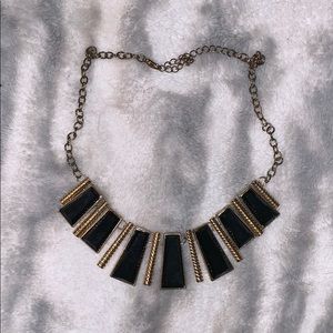 Black and gold necklace